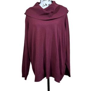 Torrid Everyday Plush Pullover Cowl Neck Sweater size 1 (1XL)loose cottagecore